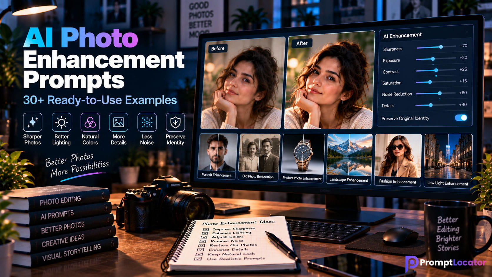 AI Photo Enhancement Prompts