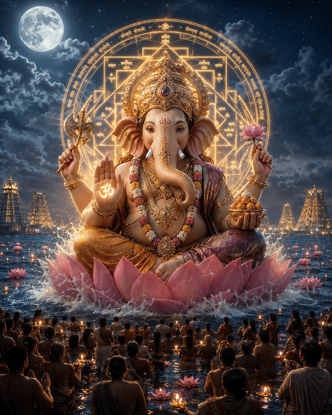 Divine Ocean Ganesha Blessing