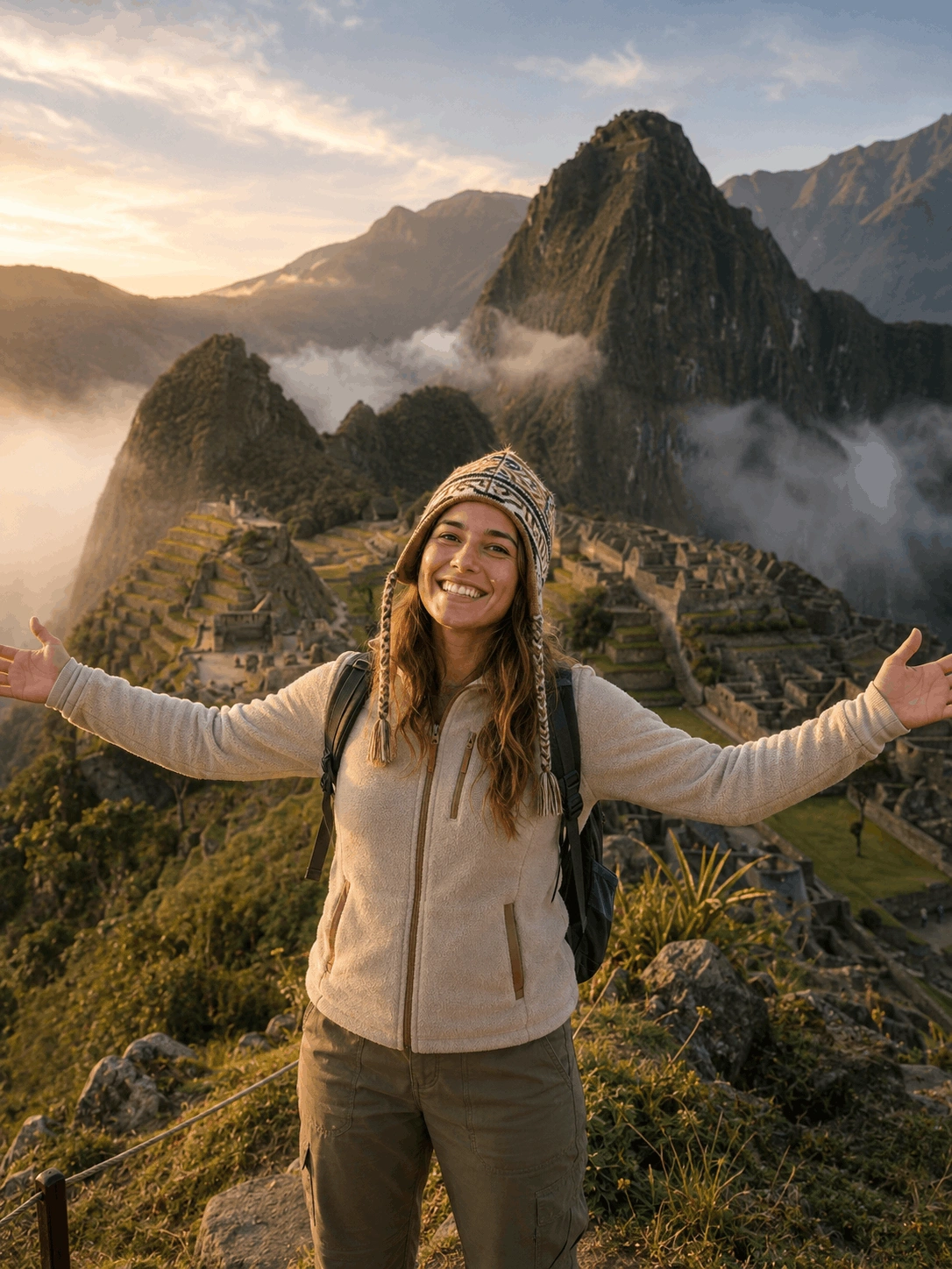 Machu Picchu AI Photo Editing Prompt – Peru Travel Photography
